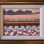 Cotton Fields Loundes County, AL - Taylor 5x7 oil $175