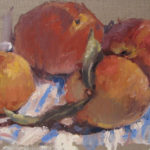 Peach Fuzz, Barbara Davis, 8x10, oil $485