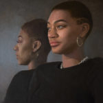 Doppelgänger by Elana Hagler, oil on canvas 20 x 16 $3,600