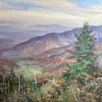 Russell Scruggs, Porter Creek Basin, oil on canvas, 16x20, $900 unframed