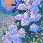 Moonrise Magnolias, George Tayloroil on canvas, 30x24, framed, $998